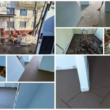 Стяжка пола в квартире Москва