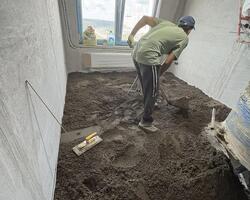Полусухая стяжка в Одинцово